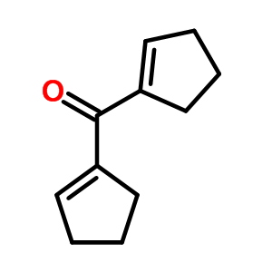 二-1-環(huán)戊烯-1-基-甲酮結構式_58866-22-1結構式
