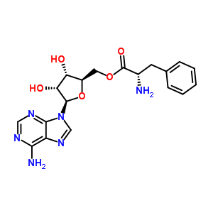 3-O-l-苯基丙氨?；佘账峤Y(jié)構(gòu)式_5956-81-0結(jié)構(gòu)式