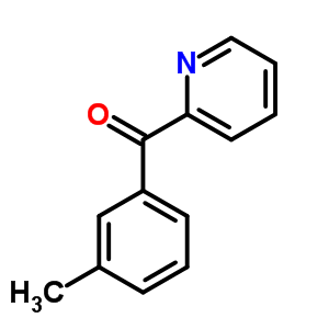 2-(3-甲基苯甲?；?吡啶結構式_59576-24-8結構式