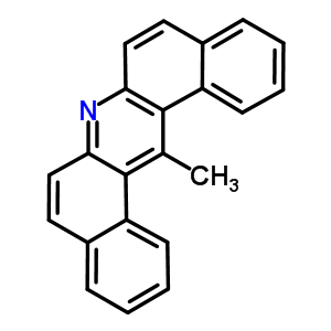 14-甲基二苯[a,j]吖啶結(jié)構(gòu)式_59652-20-9結(jié)構(gòu)式