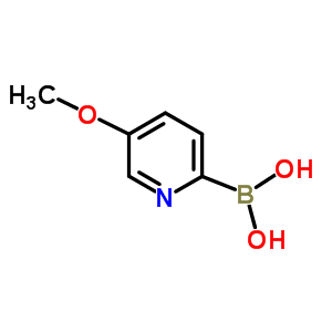 5-甲氧基吡啶-2-硼酸結構式_600726-67-8結構式