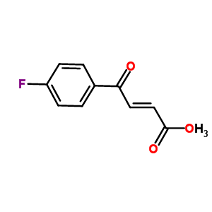 (E)-4-(4-氟苯基)-4-氧代-2-丁酸乙酯結(jié)構(gòu)式_60611-95-2結(jié)構(gòu)式