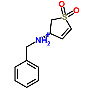 N-芐基-N-(1,1-二氧化物-2,3-二氫噻吩-3-基)胺鹽酸鹽結構式_61322-63-2結構式