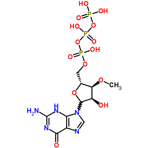 3-O-甲基鳥(niǎo)苷三磷酸結(jié)構(gòu)式_61556-45-4結(jié)構(gòu)式
