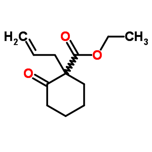 2-氧代-1-丙烯-2-基-環(huán)己烷-1-羧酸乙酯結(jié)構(gòu)式_61771-75-3結(jié)構(gòu)式