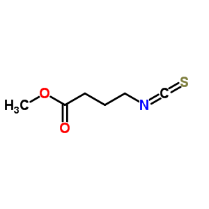 4-異硫代氰酰基丁酸甲酯結(jié)構(gòu)式_62210-26-8結(jié)構(gòu)式