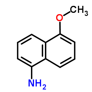 5-甲氧基-1-萘胺結(jié)構(gòu)式_6271-81-4結(jié)構(gòu)式