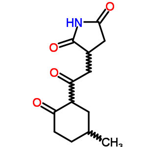 3-[2-(5-甲基-2-氧代-環(huán)己基)-2-氧代-乙基]吡咯烷-2,5-二酮結構式_6278-76-8結構式