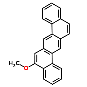 5-甲氧基二苯[a,h]蒽結(jié)構(gòu)式_63019-72-7結(jié)構(gòu)式