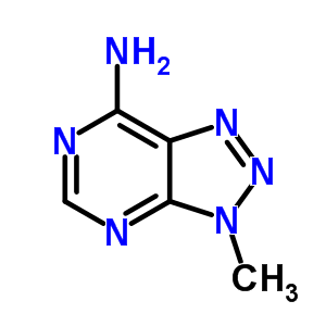 (9ci)-3-甲基-3H-1,2,3-噻唑并[4,5-d]嘧啶-7-胺結(jié)構(gòu)式_6312-55-6結(jié)構(gòu)式