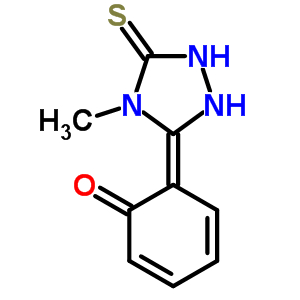 3-(2-羥基苯基)-4-甲基-1,2,4-delta-2-噻唑啉-5-硫酮結(jié)構(gòu)式_63224-33-9結(jié)構(gòu)式