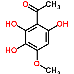 1-(2,3,6-三羥基-4-甲氧基苯基)-乙酮結(jié)構(gòu)式_6342-71-8結(jié)構(gòu)式