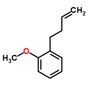 4-(2-甲氧基苯基)-1-丁烯結構式_63667-83-4結構式