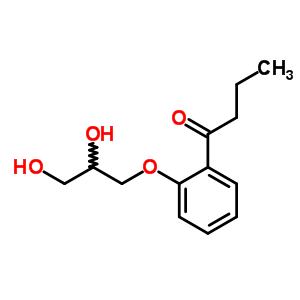 3-(O-丁基苯氧基)-1,2-丙二醇結(jié)構(gòu)式_63834-65-1結(jié)構(gòu)式