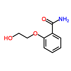 O-(β-羥基乙氧基)苯甲酰胺結(jié)構(gòu)式_63906-79-6結(jié)構(gòu)式