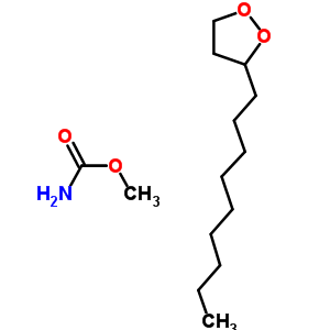 壬基二氧戊環(huán)氨基甲酸甲酯結(jié)構(gòu)式_63917-48-6結(jié)構(gòu)式