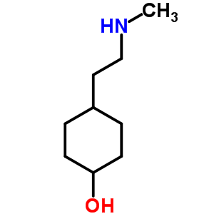 4-(2-甲基氨基乙基)環(huán)己醇結構式_63918-21-8結構式