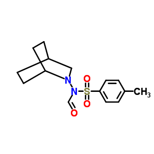 N-[2-氮雜雙環(huán)[2.2.2]-2-辛基]-n-[(4-甲基苯基)磺?；鵠甲酰胺結(jié)構(gòu)式_63980-08-5結(jié)構(gòu)式