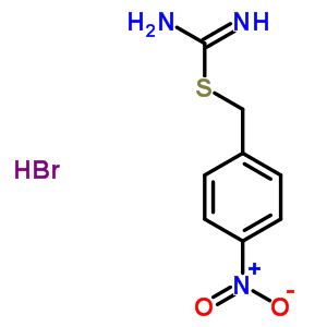 Carbamimidothioic acid, (4-nitrophenyl)methyl ester, monohydrobromide Structure,64039-36-7Structure