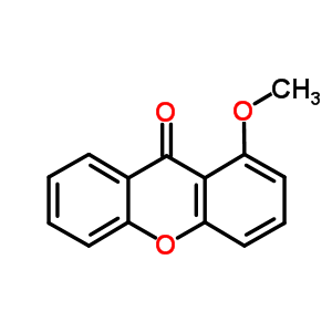 1-甲氧基氧雜蒽-9-酮結(jié)構(gòu)式_6563-60-6結(jié)構(gòu)式