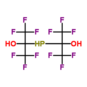 1,1,1,3,3,3-六氟-2-(2,2,2-三氟-1-羥基-1-(三氟甲基)乙基磷?；?-2-丙醇結(jié)構式_66644-46-0結(jié)構式