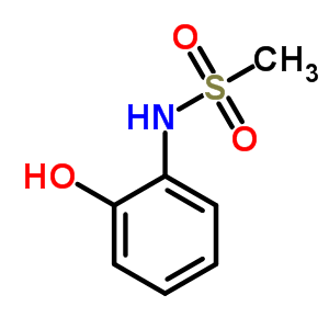 n-(2-羥基苯基)-甲烷磺酰胺結(jié)構(gòu)式_6912-38-5結(jié)構(gòu)式