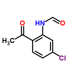 n-(2-乙?；?5-氯苯基)-甲酰胺結(jié)構(gòu)式_6938-28-9結(jié)構(gòu)式