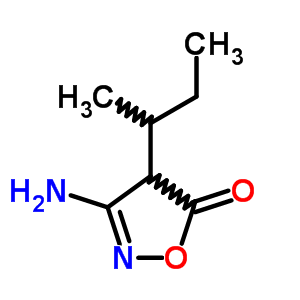 (9ci)-3-氨基-4-(1-甲基丙基)-5(4H)-異噁唑酮結構式_6941-34-0結構式