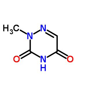 1-甲基-6-氮雜尿嘧啶結構式_6943-94-8結構式