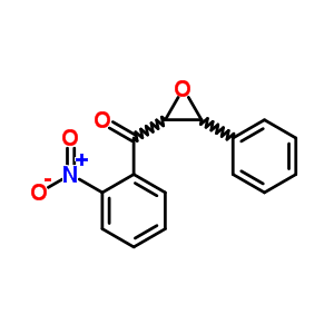 (2-硝基苯基)(3-苯基-2-環(huán)氧乙烷)-甲酮結構式_69511-68-8結構式
