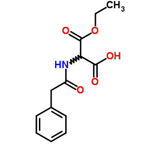 3-乙氧基-3-氧代-2-[(2-苯基乙?；?氨基]丙酸結構式_69727-08-8結構式