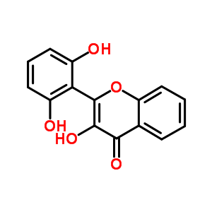 2-(2,6-二羥基苯基)-3-羥基-4H-1-苯并吡喃-4-酮結(jié)構(gòu)式_70460-34-3結(jié)構(gòu)式
