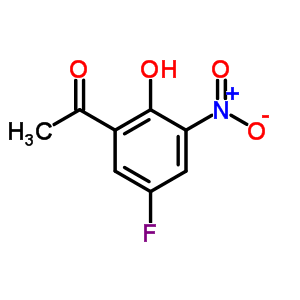 5-氟-2-羥基-3-硝基苯乙酮結(jié)構(gòu)式_70978-39-1結(jié)構(gòu)式