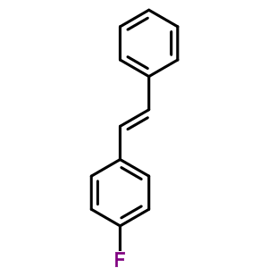 1-氟-4-((e)-苯乙烯)-苯結構式_718-25-2結構式