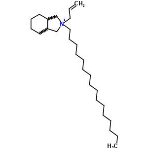 2-十六基-2-丙烯-2-基-1,3,3a,4,5,6,7,7a-八氫異吲哚結(jié)構(gòu)式_7253-02-3結(jié)構(gòu)式