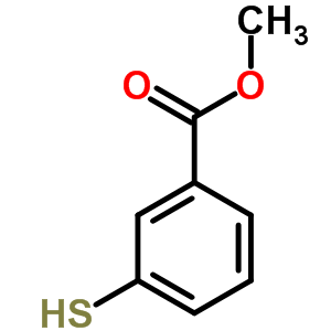 3-疏基苯甲酸甲酯結(jié)構(gòu)式_72886-42-1結(jié)構(gòu)式