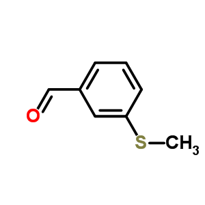 3-(甲基硫代)苯甲醛結(jié)構(gòu)式_73771-35-4結(jié)構(gòu)式