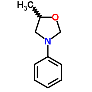 5-甲基-3-苯基-噁唑啉結構式_73861-82-2結構式