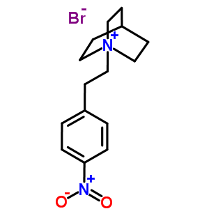 1-[2-(4-硝基苯基)乙基]-1-氮雜雙環(huán)[2.2.2]辛烷溴化物結(jié)構(gòu)式_73997-48-5結(jié)構(gòu)式