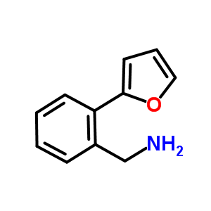 [2-(2-呋喃基)苯基]甲基胺結(jié)構(gòu)式_771573-25-2結(jié)構(gòu)式