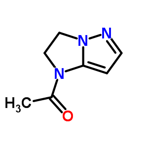 (6ci,9ci)-1-乙?；?2,3-二氫-1H-咪唑并[1,2-b]吡唑結(jié)構(gòu)式_78000-94-9結(jié)構(gòu)式