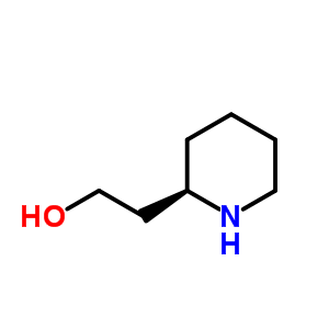 (R)-2-(羥基乙基)哌啶鹽酸鹽結(jié)構(gòu)式_787622-24-6結(jié)構(gòu)式