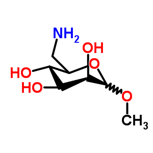 6-氨基-6-脫氧-d-甘露糖苷甲酯結(jié)構(gòu)式_79695-15-1結(jié)構(gòu)式