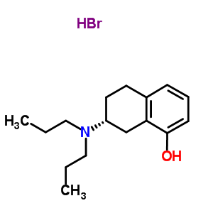 (R)-(+)-8-羥基-dpat 氫溴酸結構式_80300-09-0結構式