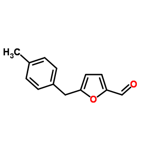 5-(4-甲基芐基)-2-糠醛結構式_80733-54-6結構式