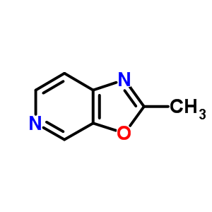 2-甲基噁唑并[5,4-c]吡啶結(jié)構(gòu)式_83431-05-4結(jié)構(gòu)式