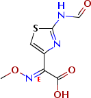 2-(2-甲?；被?1,3-噻唑-4-基)-2-(甲氧基亞氨基)乙酸結(jié)構(gòu)式_83594-38-1結(jié)構(gòu)式