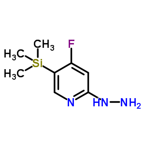 (9CI)-4-氟-5-(三甲基甲硅烷基)-2(1H)-吡啶酮肼酮結(jié)構(gòu)式_837364-91-7結(jié)構(gòu)式