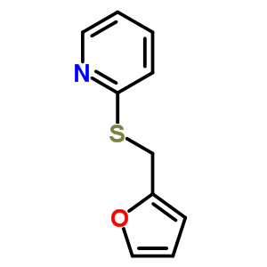 2-[(2-呋喃甲基)硫代]吡啶結(jié)構(gòu)式_856591-70-3結(jié)構(gòu)式