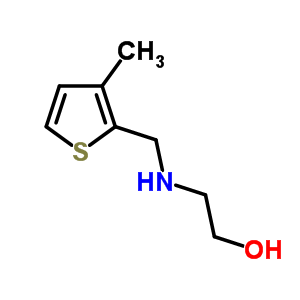 2-[(3-甲基-噻吩-2-甲基)-氨基]-乙醇結(jié)構(gòu)式_869941-84-4結(jié)構(gòu)式